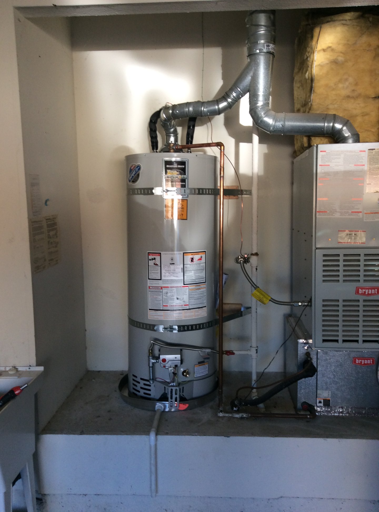 Bradford white water heater repair in Newark, CA after a successful water heater repair in Newark, CA